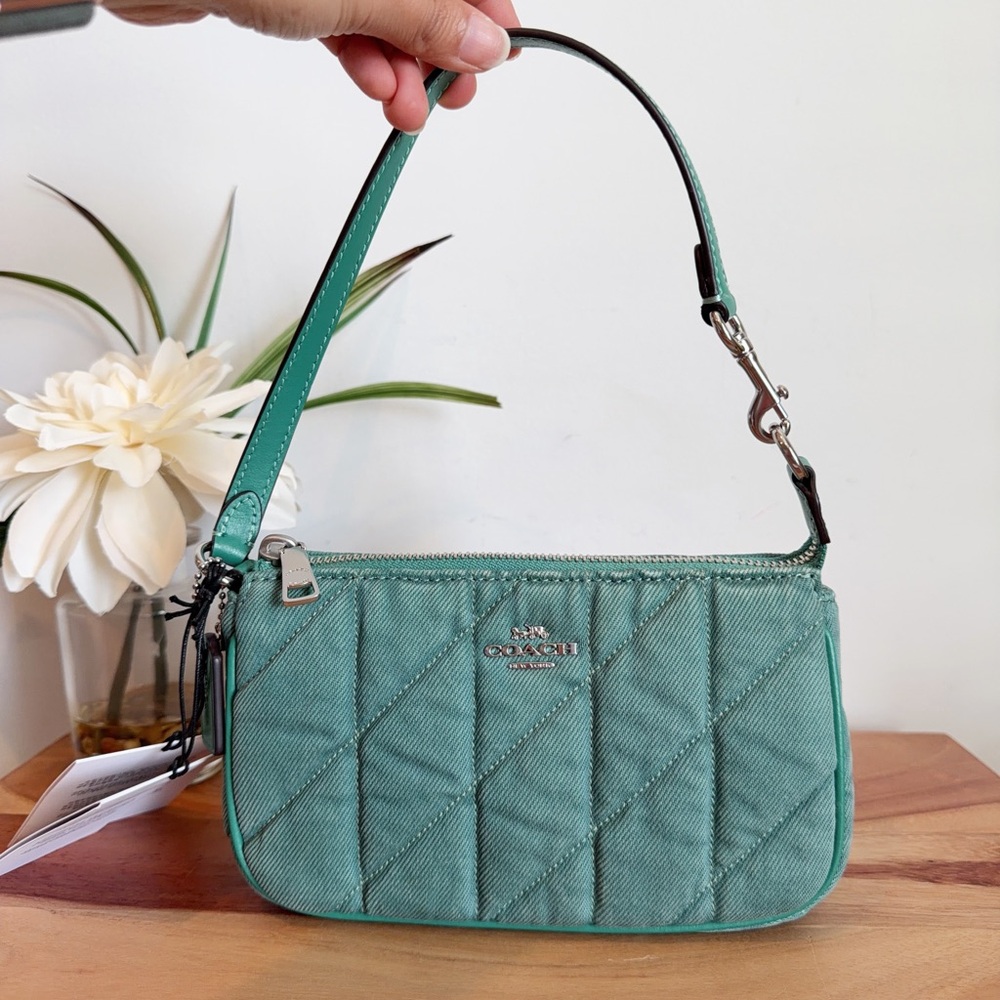 NWT Nolita 19 Quilted Denim bag